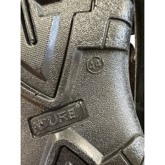 Ndure Mens Brown Leather Slip-On Sandals Size 10 SKU 8303 - Picture 11 of 12